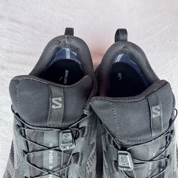 Size 13 - Salomon Sense Ride 5 GTX Men's Running Shoes Black Grey 471472 - Picture 4 of 13